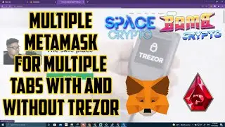 How to Create Multiple Tab and Metamask Account with and without Trezor | Usapang Crypto