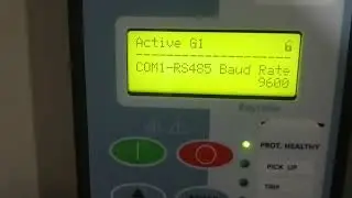 Siemens 7SR100 Relay RS485 Modbus Communication.