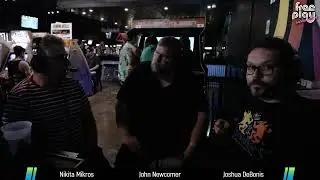 Joust 40th Anniversary - John Newcomer meets (Killer Queen Creators) Nikita Mikros & Joshua DeBonis