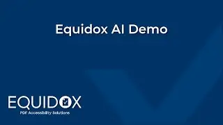 High-Volume PDF Accessibility Made Easy with Equidox AI