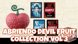 Abriendo la Devil Fruit Collection Vol 3