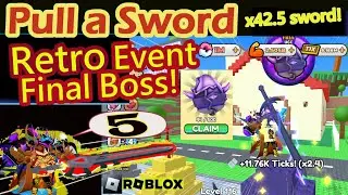 Beat FINAL BOSS and got free UGC in Retro Event - Pull a Sword