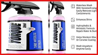 Quality product -  Torque Detail Ceramic Waterless Wash & Quick Detailer - Anti-Static Waterless Car