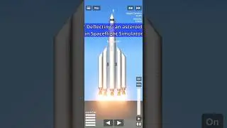 Recreating a Real Asteroid Impact Mission in Spaceflight Simulator #SFS #space #asteroid
