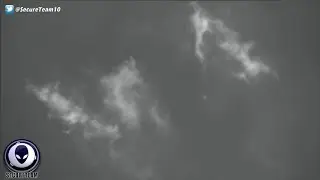 Weird Invisible UFO Formation Revealed With Infrared Filter! 4/1/16