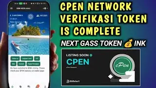 CPEN NETWORK DISTRIBUSI TOKEN $PEN SEGERA MASUK WALLET GUYS💰🚀