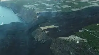 La lava afecta ya a 400 hectáreas y la fajana ocupa casi 30 hectáreas