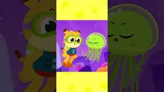 [#ChitaB&uacute;] Peligro en el Mar- Erizo y Medusa | Cheetahboo en espa&ntilde;ol | #Shorts