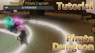 TUTORIAL// How To Successfully Complete The Pirate Island Dungeon *NEW MAP* | ROBLOX Dungeon Quest