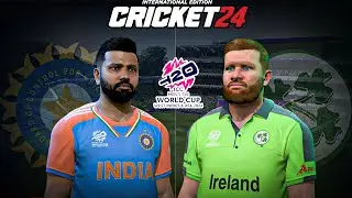 King Kohli 😍 - INDIA vs IRELAND - T20 World Cup 2024 - #cricket24
