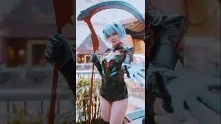 REI AYANAMI EVANGELION COSPLAY! #shorts #anime #cosplay #rei #reiayanami #evangelion