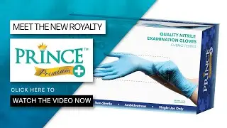 Prince Premium+ Nitrile Examination Gloves