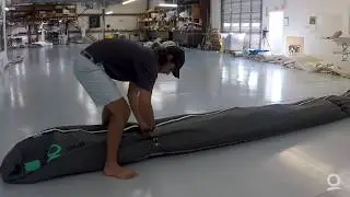 How to Fold Sails: Luff Fold