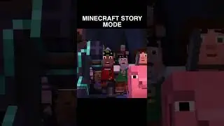 The Minecraft Movie VS Minecraft Story Mode #minecraft #nostalgiaedit #nostalgia #mcsm