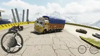 New version game 3D truck driver simulator Indian game #gaming #trackdriver 