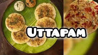 Soft $ Spungy Rava Uttapam Recipe🥰#uttpam#breakfast#ravarecipes#healthyfood#southindianfood#cooking 