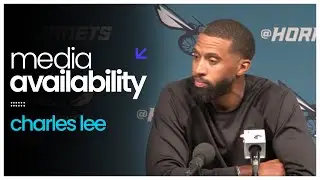 Hornets vs Raptors | Coach Charles Lee Postgame Availability | 11/29/2025