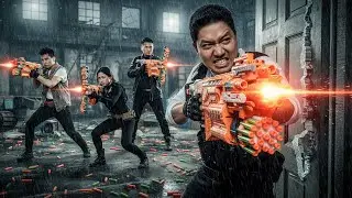 LTT Nerf War : SEAL X  Ghost Ops Nerf Guns Takedown of a Crime Syndicate