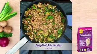 Spicy Thai Noodles Recipe - Slim Noodles