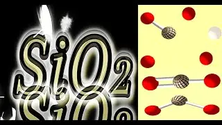 Organic Chemistry- Lewis Dot Structure SiO2 Silicon dioxide\silica ثنائي اكسيد السليكون