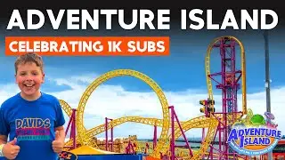 Adventure Island VLOG - Celebrating 1k subs at my local park - SOUTHEND