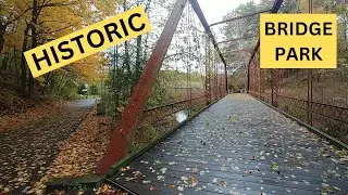 Historic Bridge Park in Battle Creek Michigan