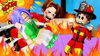 ROBLOX Brookhaven 🏡RP - FUNNY MOMENTS: We are Firefighters | Roblox Idol