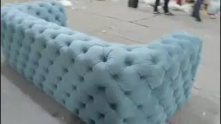 factory supply tufted chesterfield sofa luxury couch living room sofa set furniture