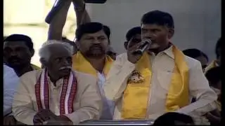 GHMC-2016 Election Campaign Speech-Honorable AP-CM-Nara Chandrababu Naidu- Live Coverage -29-01-2016