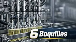 241 LLENADORA AUTOMATICA 6 BOQUILLAS | Fochitek