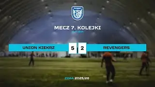 SUPERBET WL LIGA: Union Kiekrz &ndash; Revengers 5:2 [7. kolejka, Zima 2025/2026]