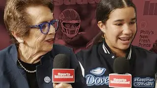 Billie Jean King & Pepper Persley Talk Sports reIllustrated & Importance of Keeping Girls in Sports