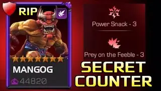 My SECRET Mangog Counter in Battlegrounds! | MCOC