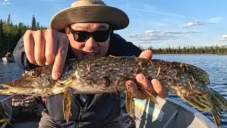 FLY IN fishing trip in the Canadian WILDERNESS! | Geary's Sportman's Lodge