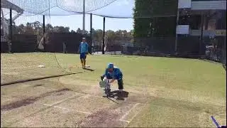 Pakistan cricket team practice session in Adelaide