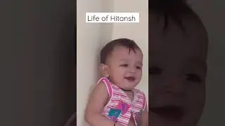Teri cute di smile utte marti|Life of Hitansh|#Hitansh🔥#youtubeshorts#trending instagram reels