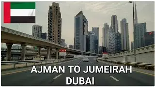 AJMAN TO JUMEIRAH DUBAI ROAD DRIVE  🚗 🇦🇪 August 2023(@roaddrive2020