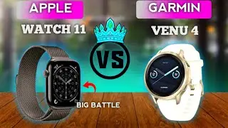 Garmin Venu 4 vs Apple Watch Series 11 | Best Fitness and Smartwatch Features