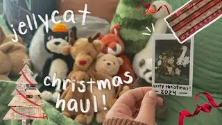all the jellycats I got for christmas 2024!! ☃️🎄🎁