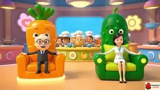 Potato vs Tomato | Kids Cooking Competition | 3D Chef Fun Video