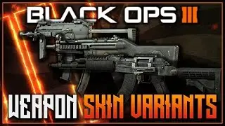 Black Ops 3 - WEAPON SKIN VARIANTS? - AK-47, MP5 & MORE AS COSMETIC VARIANTS - Future DLC - COD BO3