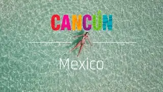 Cancun Visto de Cima - Praias, Hoteis, e Atrações - Drone