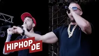 Buschfunk mit Haftbefehl & News von Prinz Pi - Backstage (Openair Frauenfeld)
