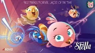 ОБЗОР ИГРЫ ANGRY BIRDS STELLA! (Angry Birds Stella Rovio Entertainment)