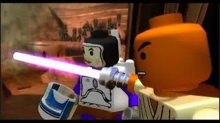 Lego Star Wars The Complete Saga Episode 9 - 'Mace Windu Pulls Up On Geonosis!'
