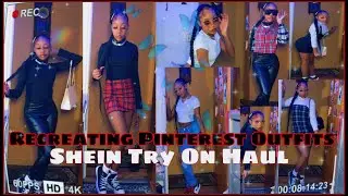 RECREATING PINTREST OUTFITS🦋* Ft SHEIN