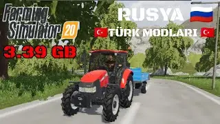 FS 20 Yeni Toplu Link😱 Rusya Haritası 🇷🇺 Türk Modları 🇹🇷 Link Açıklamada ⤵️