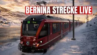 TSW6 LIVE ★ Berninabahn mit dem Allegra von Ospizio Bernina nach Tirano