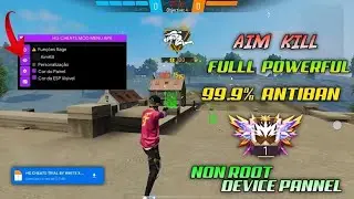 Free Fire AIM kill mod menu free | new rank season FF hack | HG CHEAT, AIM KILL , PRIME MOD