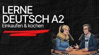 Deutsch lernen A2: Einkaufen & Kochen | Hörverstehen mit Untertiteln  #deutschlernen #germanpractice